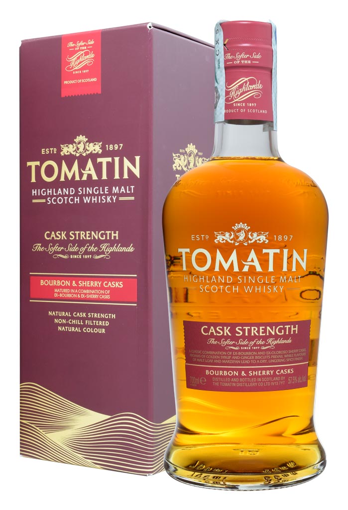 SCOTCH WHISKY TOMATIN CASK STRENGHT