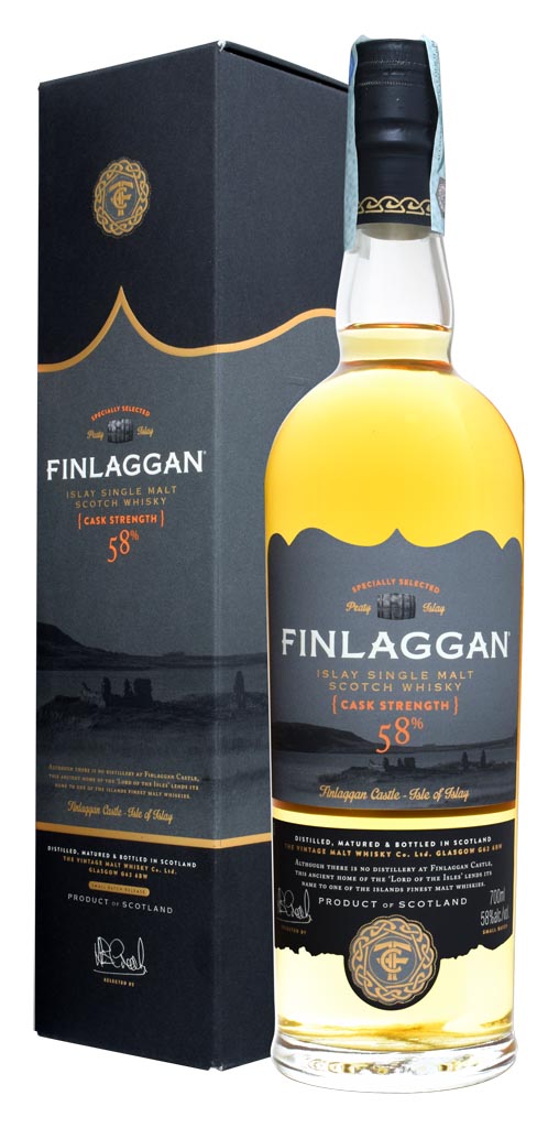 SCOTCH WHISKY FINLAGGAN CASK STRENGHT