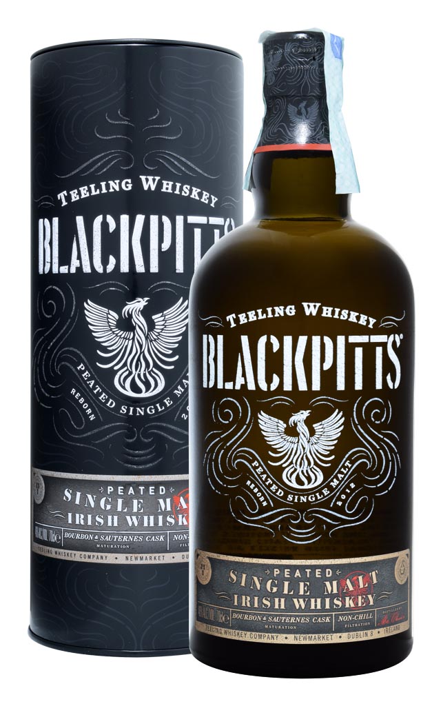 IRISH WHISKEY TEELING BLACKPITTS PEATED