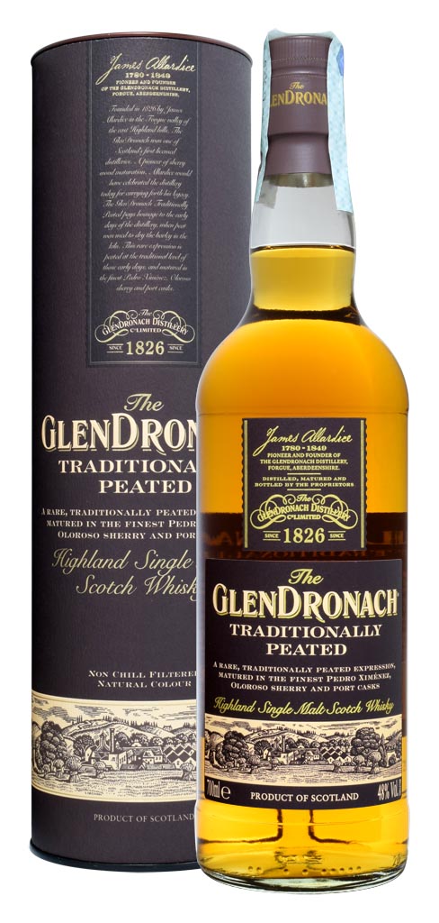 SCOTCH WHISKY THE GLENDRONACH TRADITIONALLY PEATED