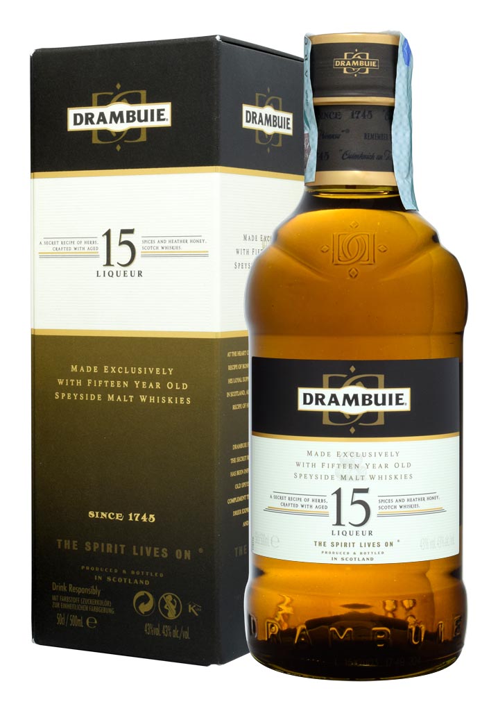 LIQUORE DRAMBUIE 15 Y.O. 50cl