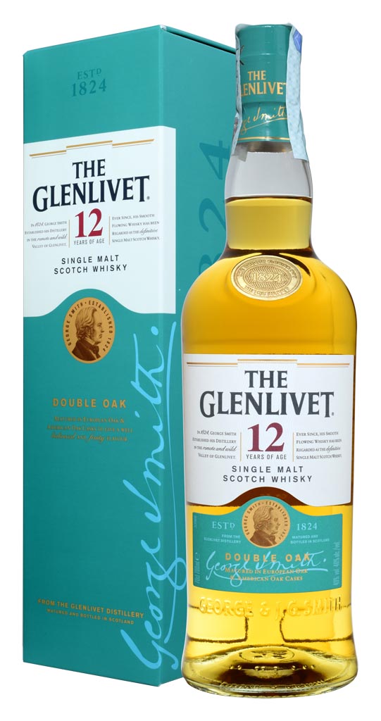 SCOTCH WHISKY THE GLENLIVET  12 Y.O.