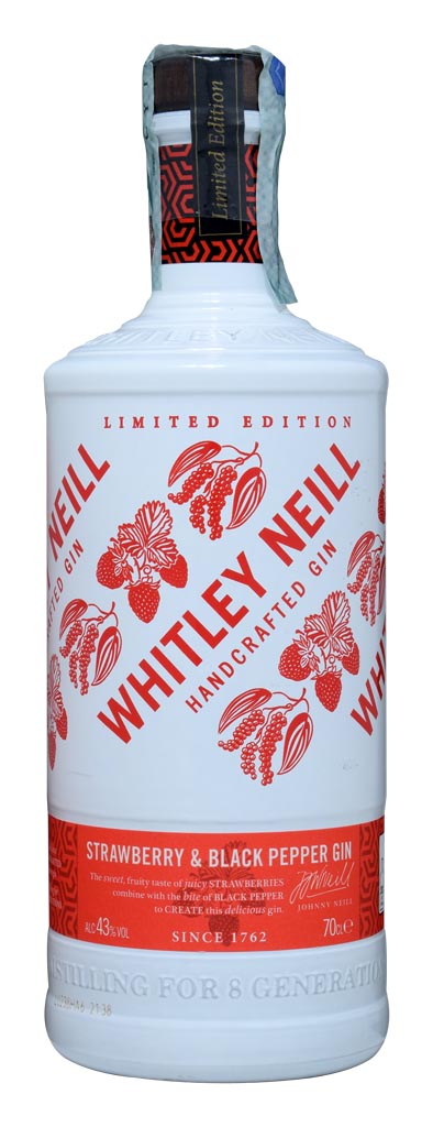 GIN WHITLEY NEILL STRAWBERRY & BLACK PEPPER