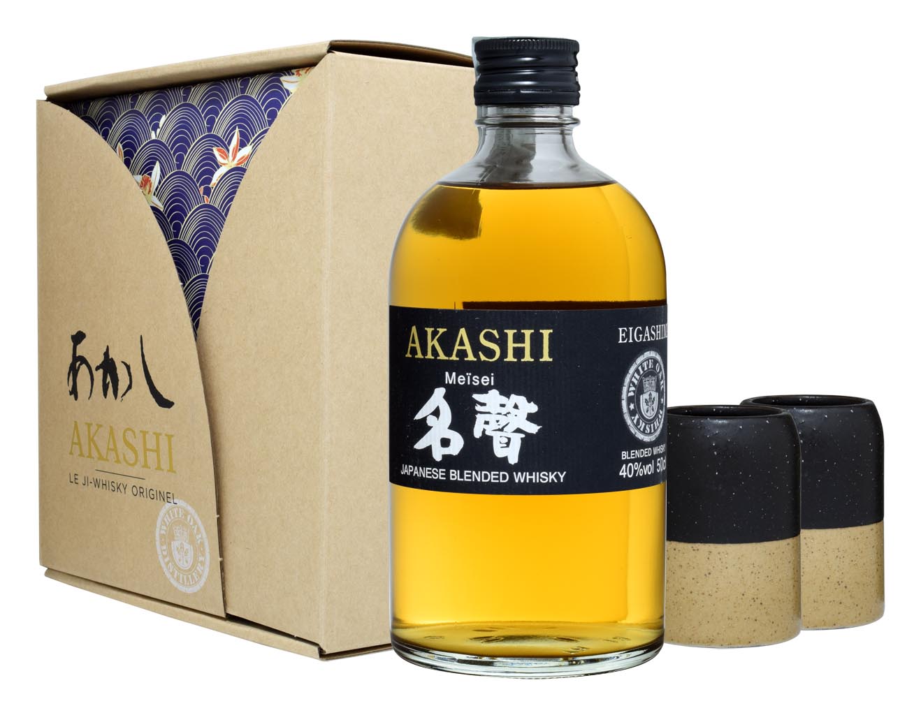 GIFT JAPANESE WHISKY AKASHI MEISEI BLENDED