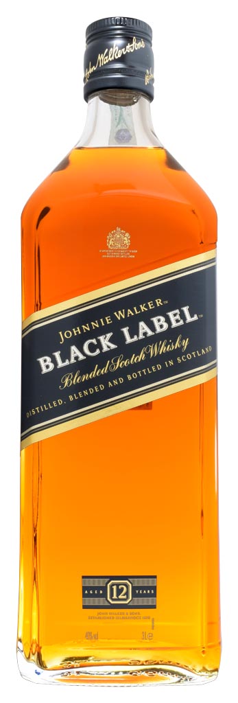 SCOTCH WHISKY JOHNNIE WALKER BLACK LABEL 3Lt