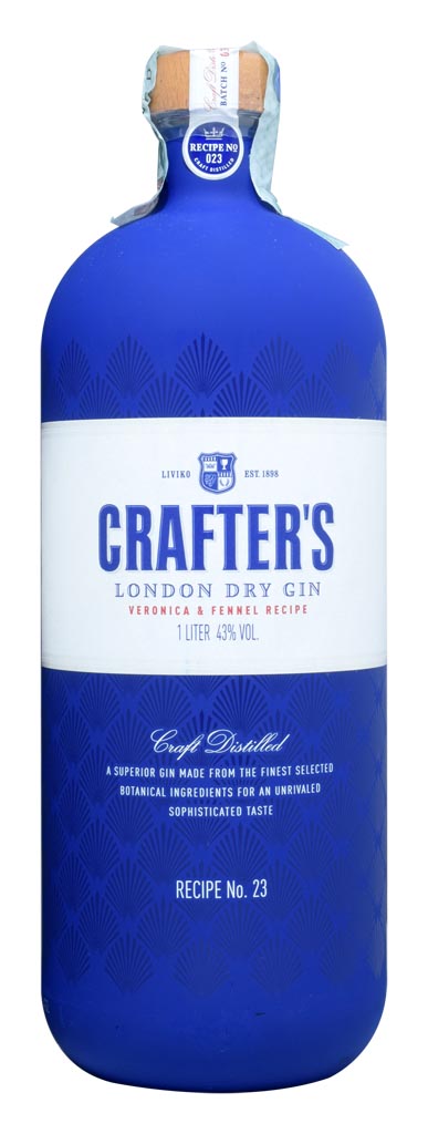 GIN CRAFTER'S LONDON DRY 1LT