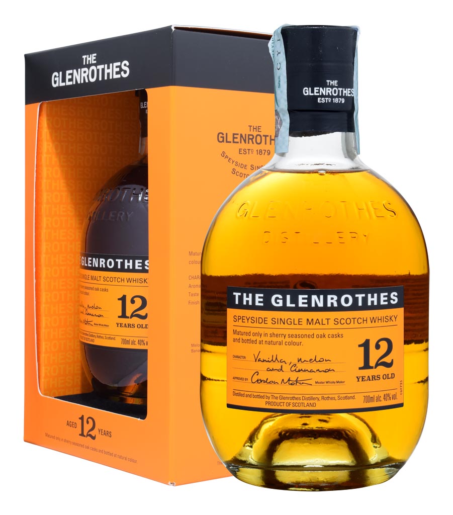 SCOTCH WHISKY THE GLENROTHES 12 Y.O.