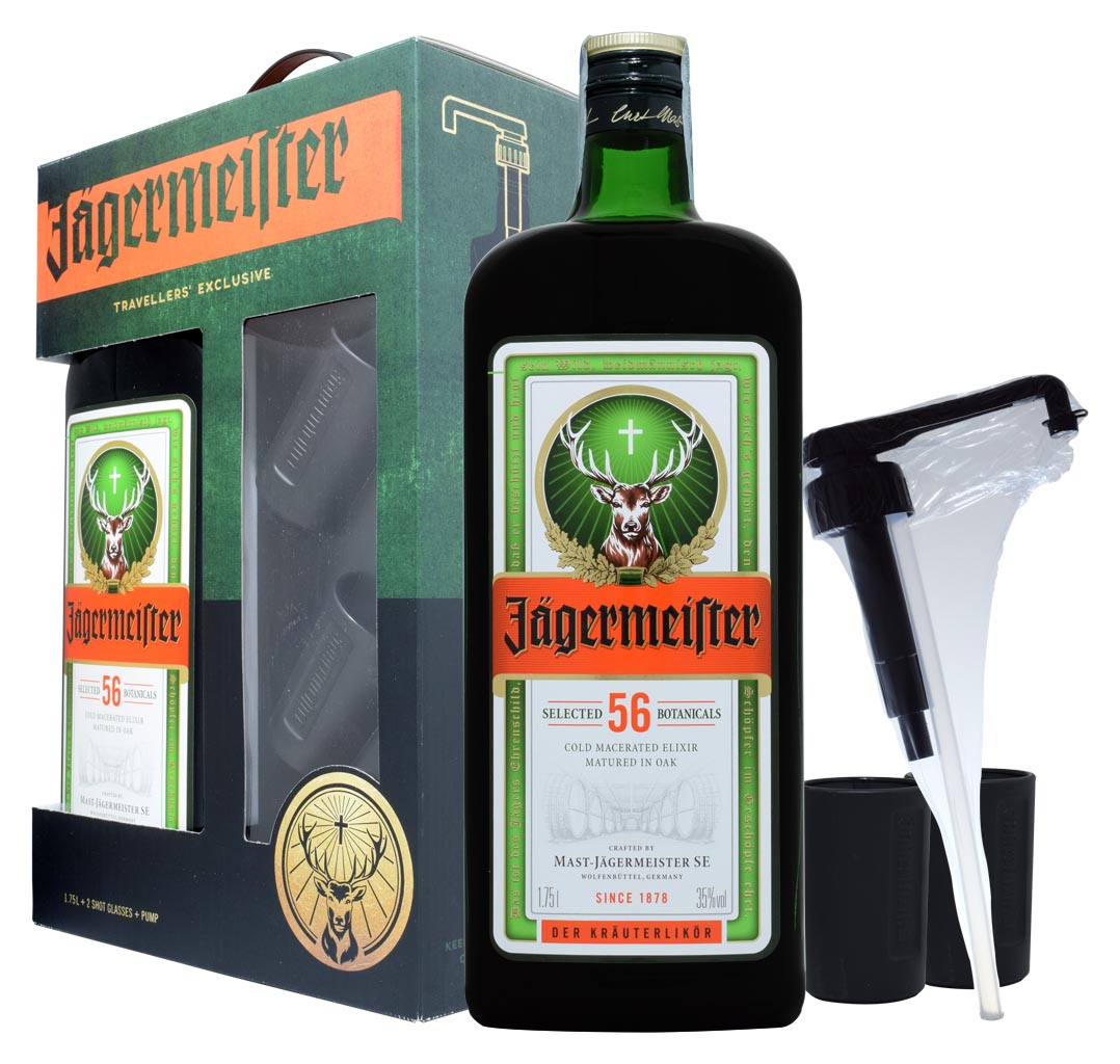 GIFT LIQUORE JAGERMAISTER 1,75Lt