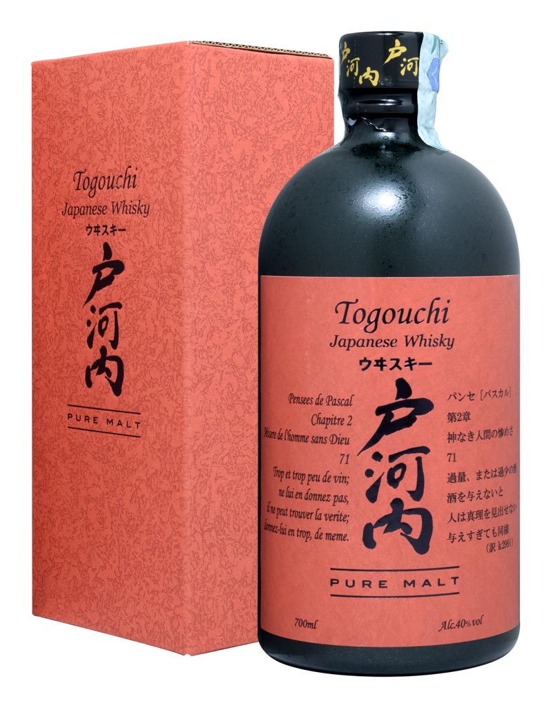 JAPANESE WHISKY TOGOUCHI PURE MALT