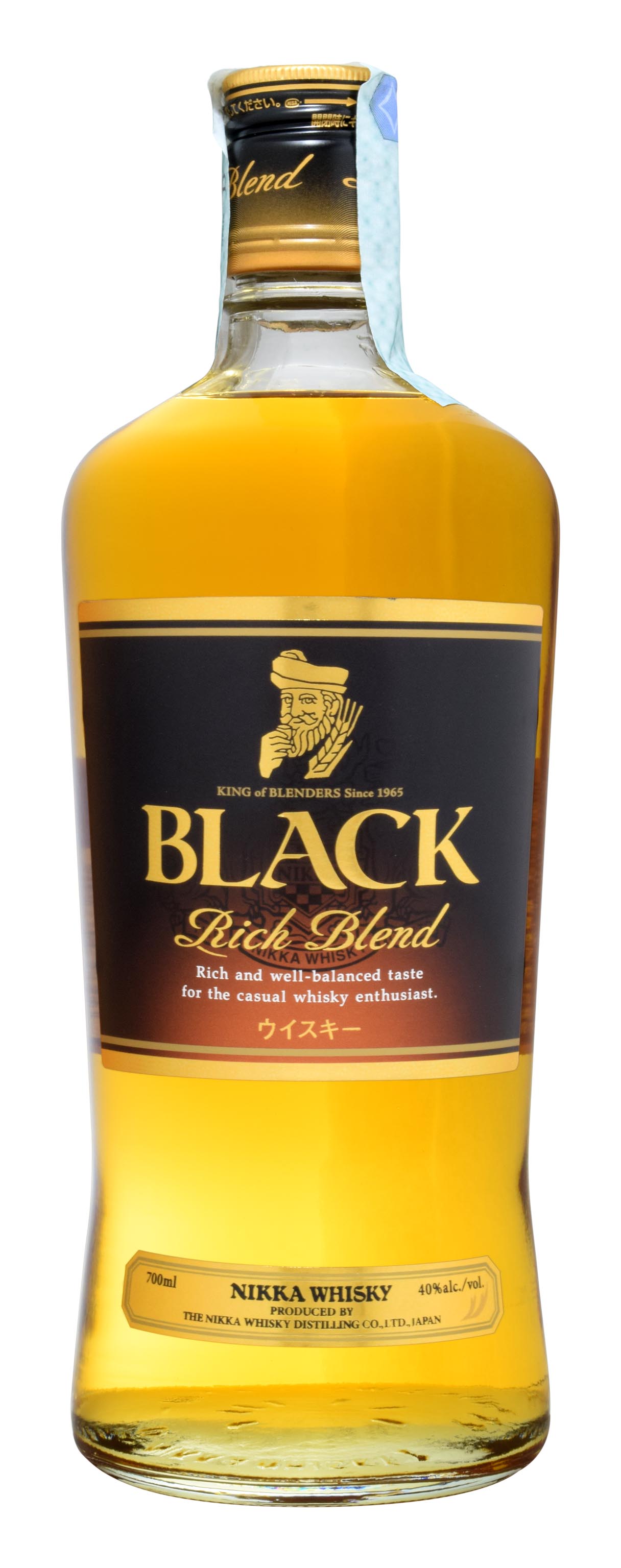 JAPANESE WHISKY NIKKA BLACK RICH BLEND