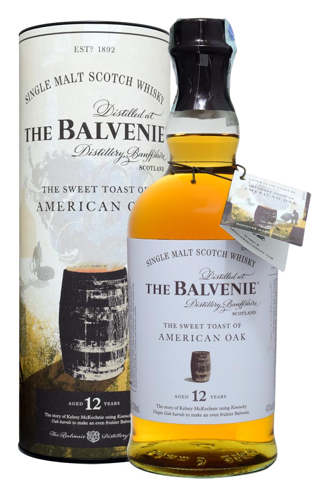 SCOTCH WHISKY THE BALVENIE 12YO AMERICAN OAK