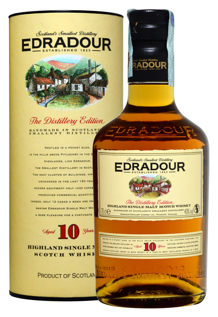 SCOTCH WHISKY EDRADOUR 10 Y.O.